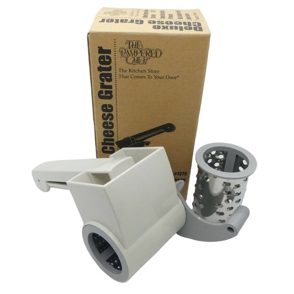 Pampered Chef Kitchen Pampered Chef Deluxe Cheese Grater 275 With Box And Instructions